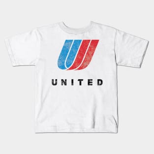 United Airlines Old Kids T-Shirt